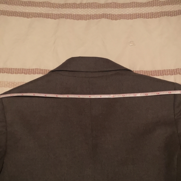 Grey wool blazer - Picture 7 of 8